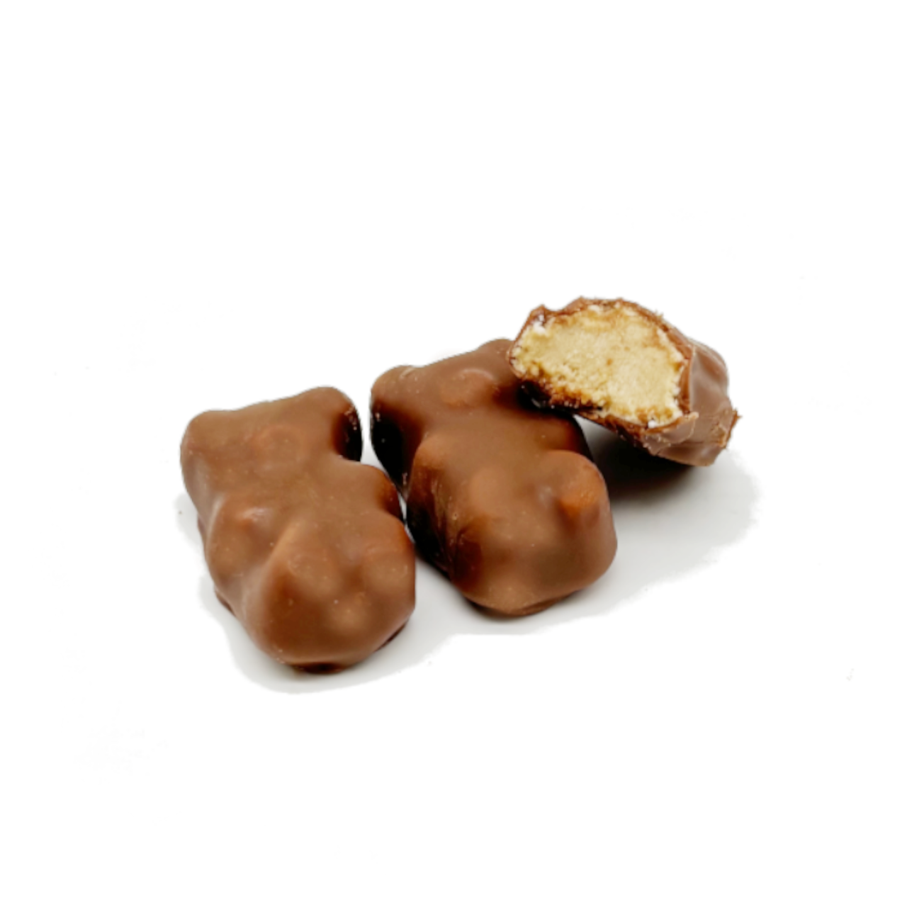 Oursons guimauve caramel - Chocolat lait 100g