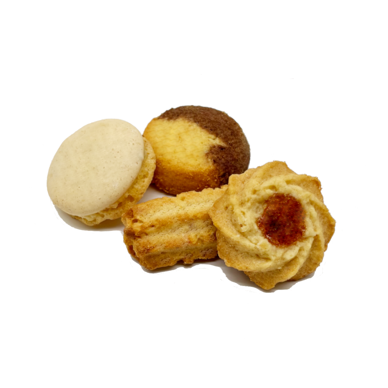 Assortiment de bredeles, petits gâteaux de noël alsaciens Biscuiterie de l'Oncle Hansi 200g