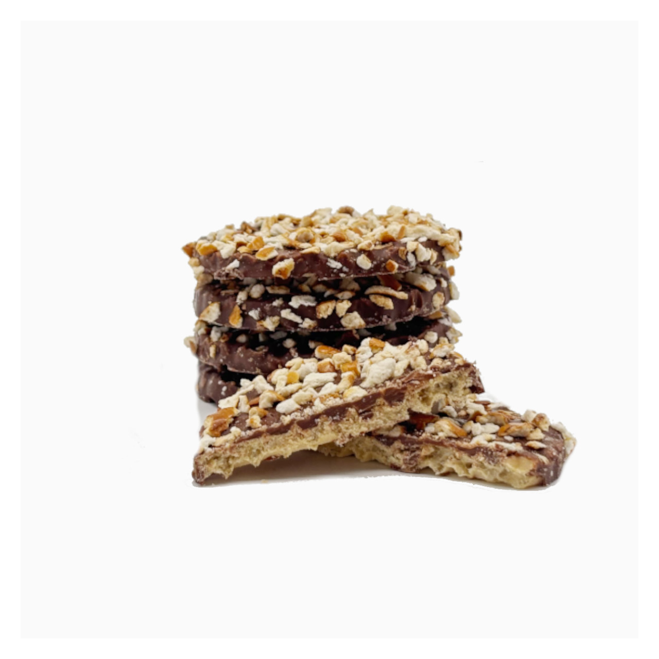 Gaufrettes enrobées - Chocolat lait bretzel 150g