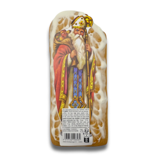 Saint Nicolas en pain d'épices glacé au sucre 75g
