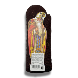 Saint Nicolas en pain d'épices enrobé de chocolat 85g