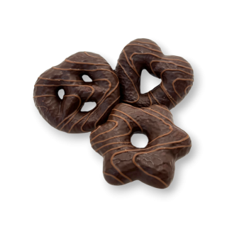 Pain d'épices au chocolat noir 500g | Cœurs, Étoiles & Bretzels Pain d'épices au chocolat noir 500g | Cœurs, Étoiles & Bretzels