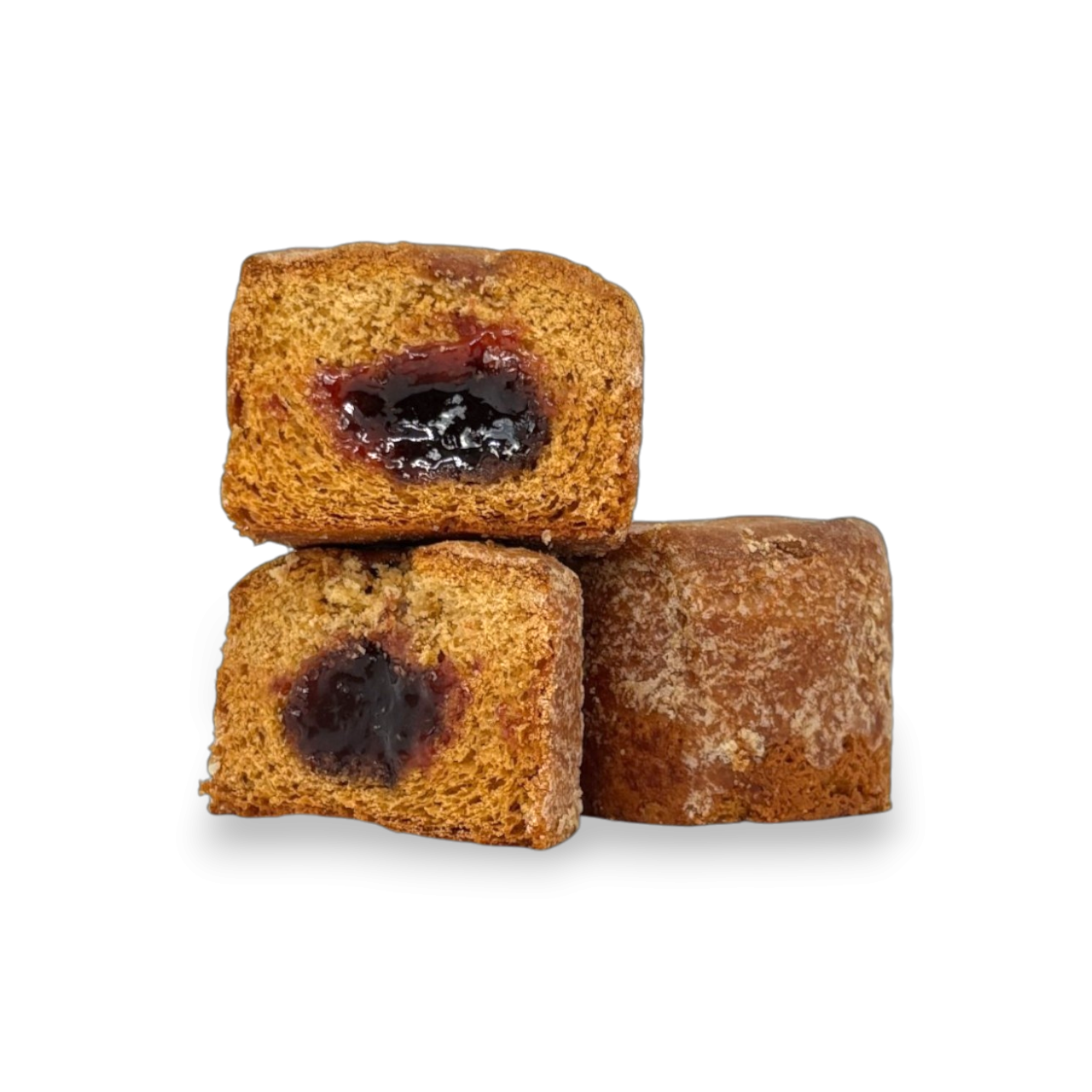 6 Nonnettes au miel fourrées à la cerise 150g