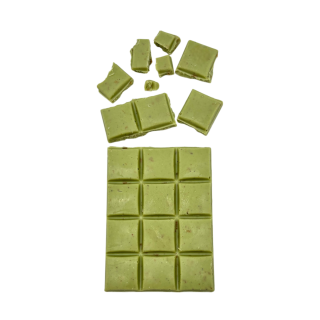 Tablette Dubaï Style - Chocolat blanc & pistache 100g