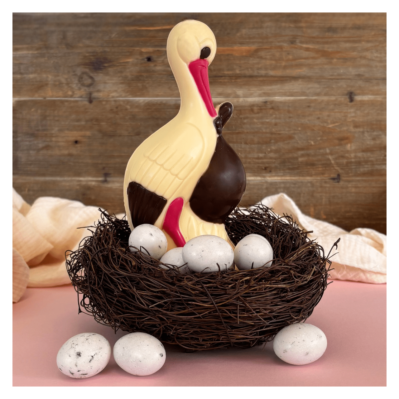 Petite Cigogne - Chocolat blanc 150g
