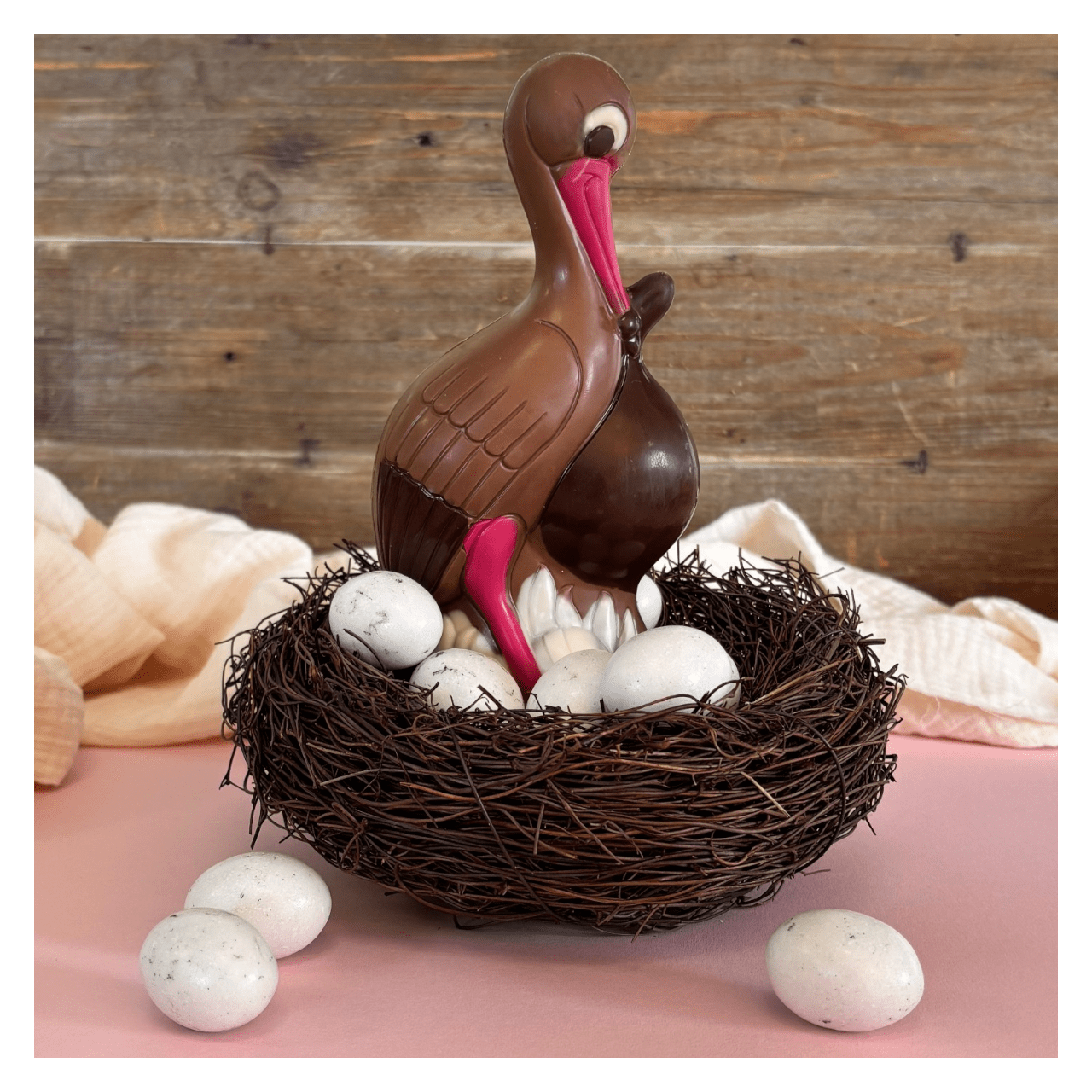 Petite Cigogne - Chocolat lait 150g