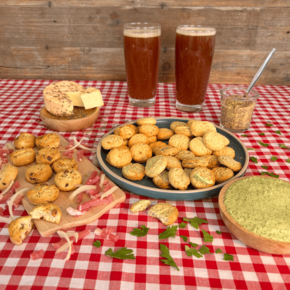 Biscuits apéro - Beurre d'escargot 150g Biscuits apéro - Beurre d'escargot 150g