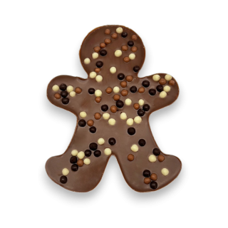 Mannele tablette Perles 13 cm - Chocolat lait 80g