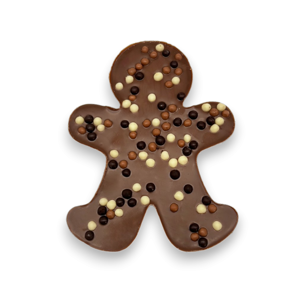 Mannele tablette Perles 13 cm - Chocolat lait 80g