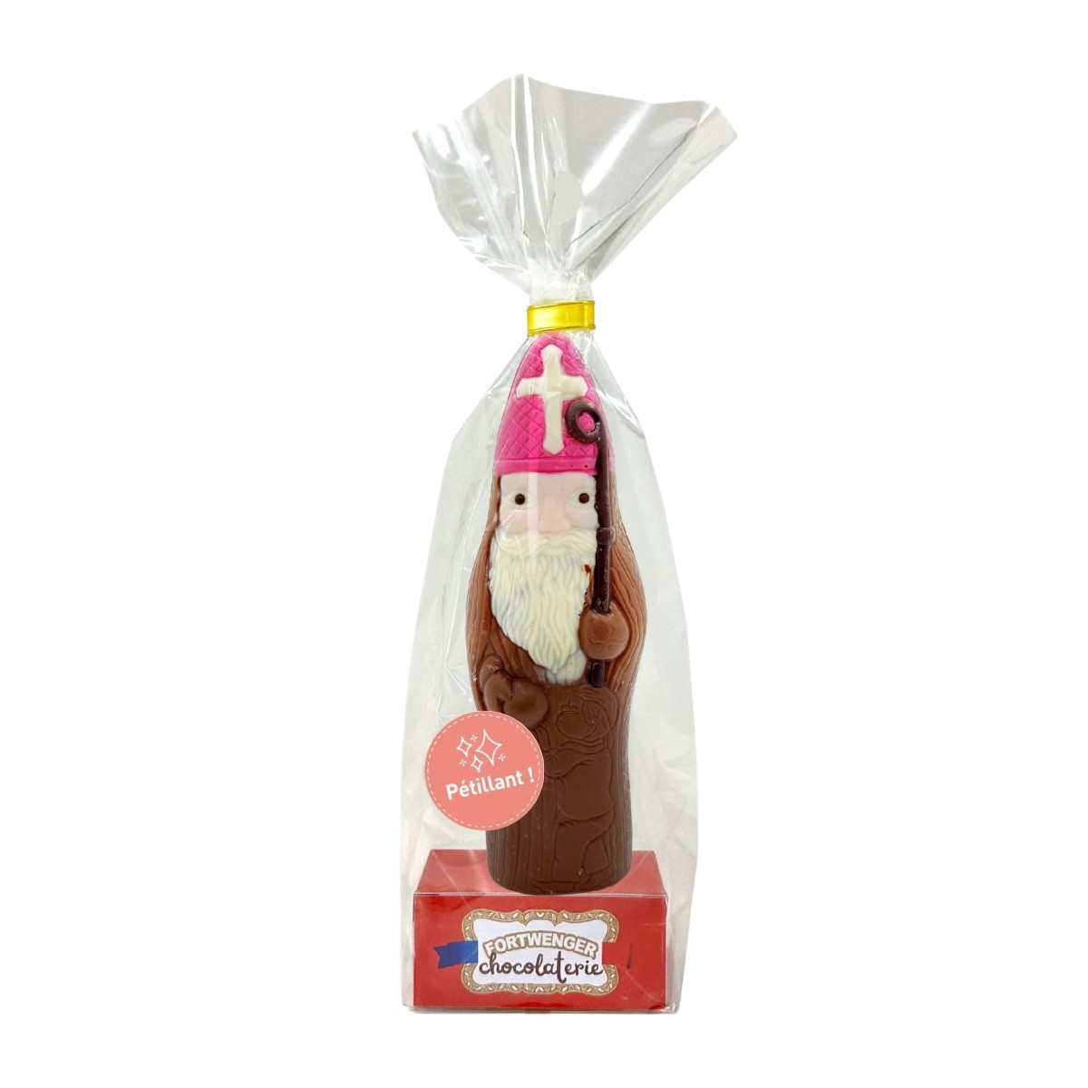 Saint Nicolas - Chocolat au lait pétillant 100g