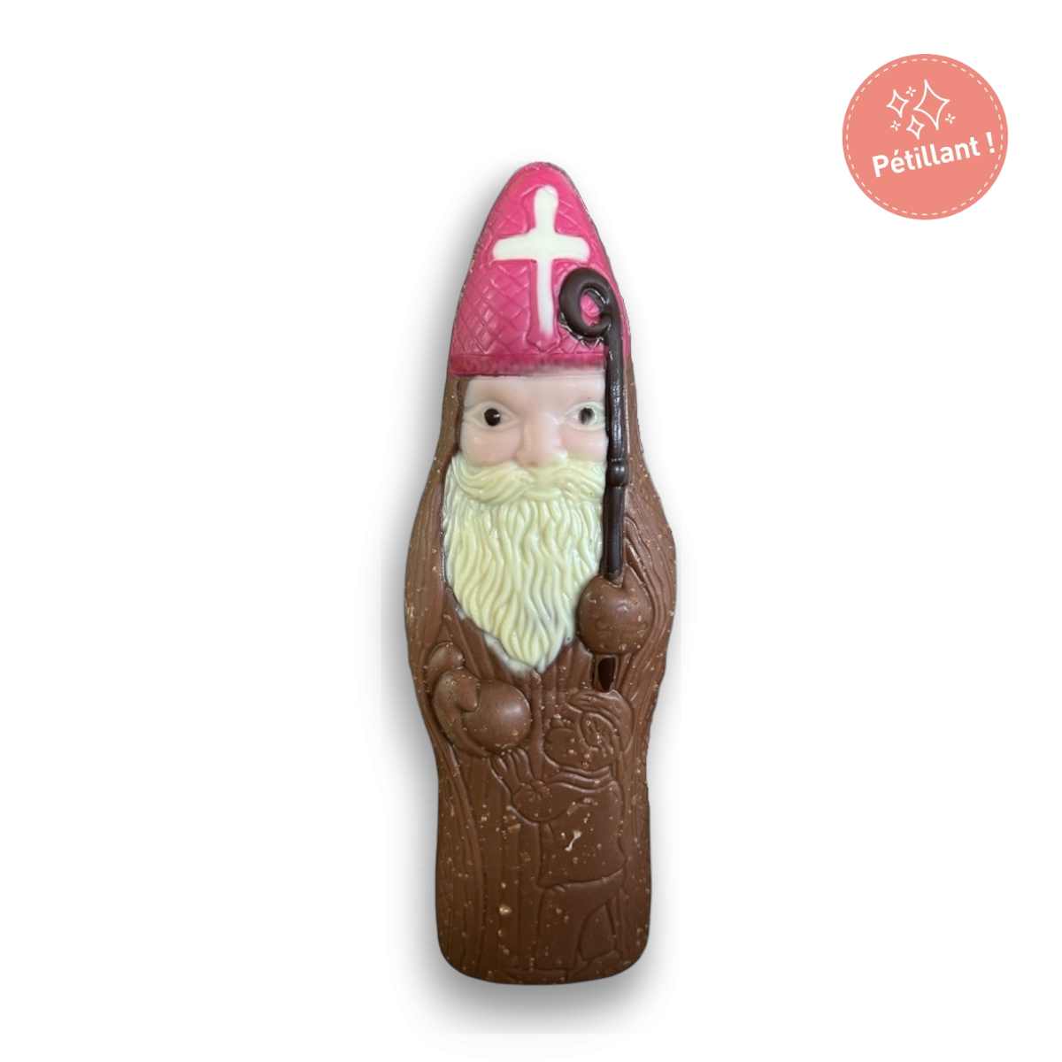 Saint Nicolas - Chocolat au lait pétillant 100g