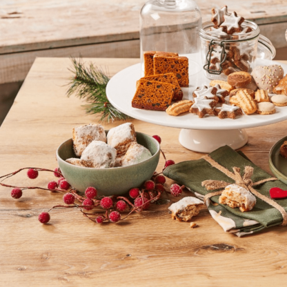 Petits gâteaux de Noël à la pâte d'amande | Minis Stollen 350g