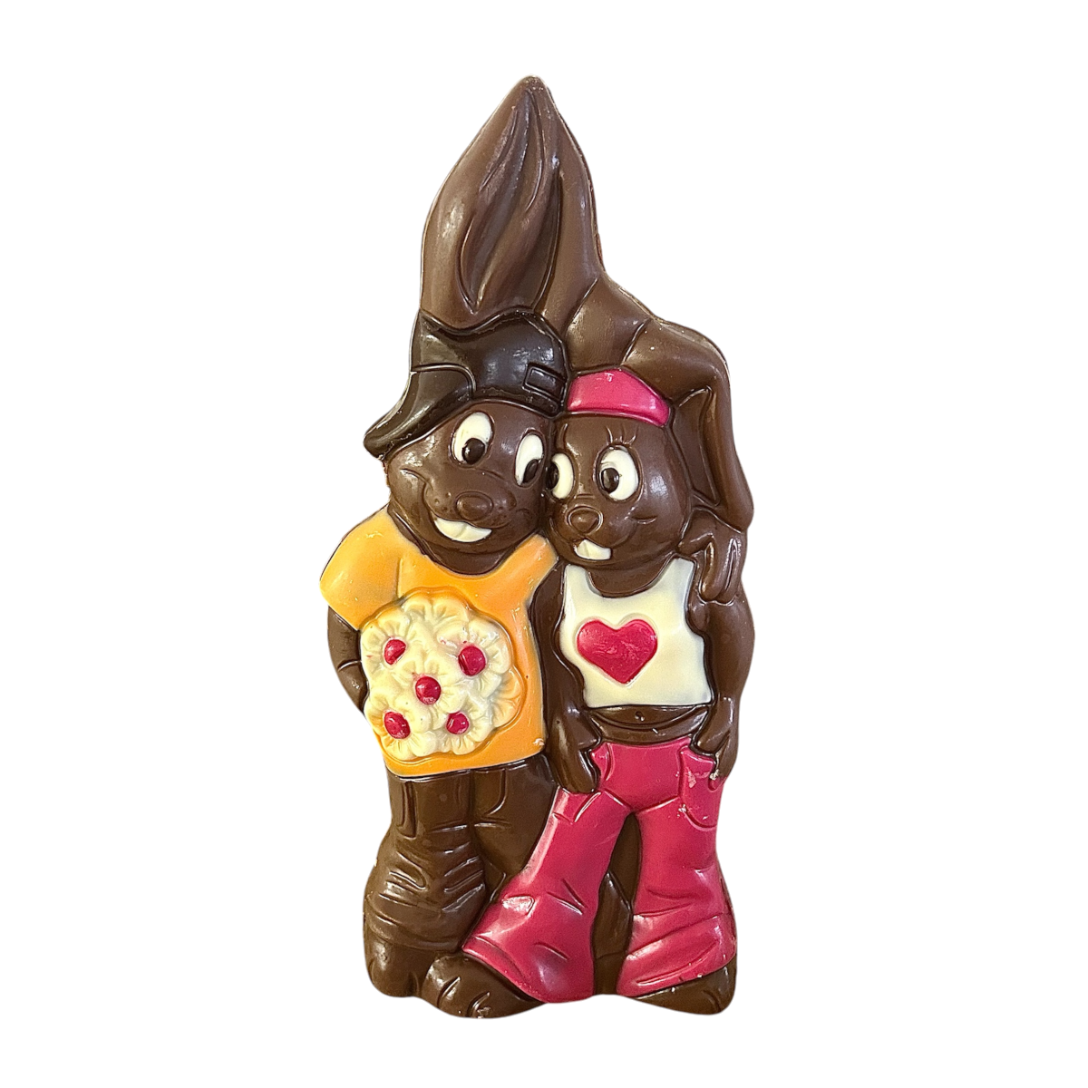 Lapins amoureux - Chocolat lait 225g