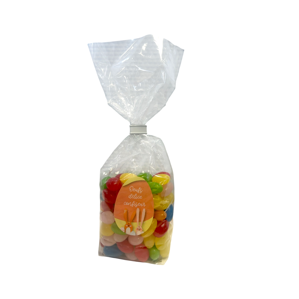 Oeufs confiseur gélifiés multicolores 200g