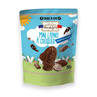 Mini lapin à croquer - Chocolat lait 150g