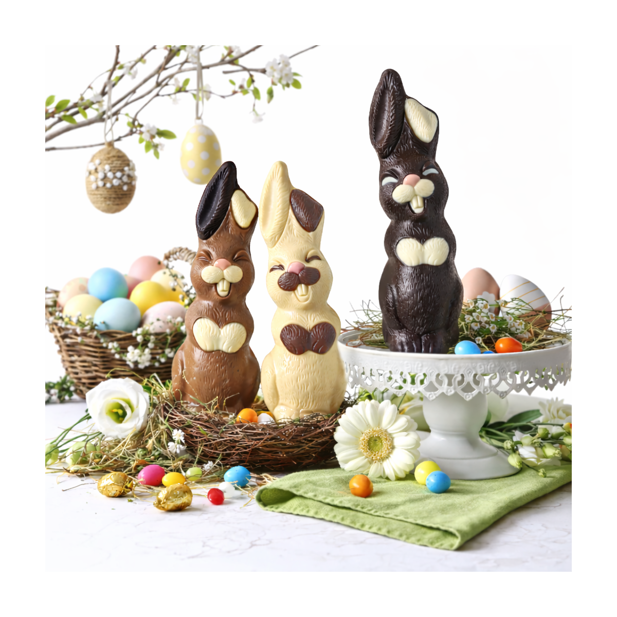 Lapin souriant - Chocolat lait 250g