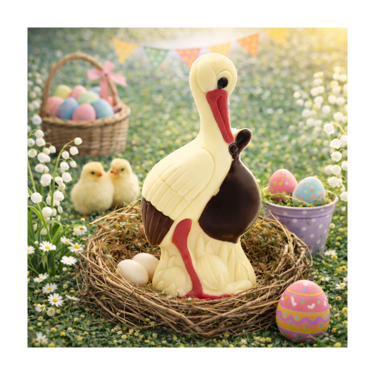 Petite Cigogne - Chocolat blanc 150g