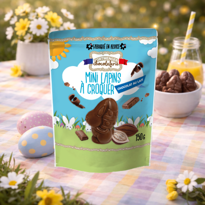Mini lapin à croquer - Chocolat lait 150g
