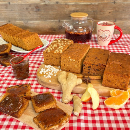 Pain d'épices pomme cannelle 300g