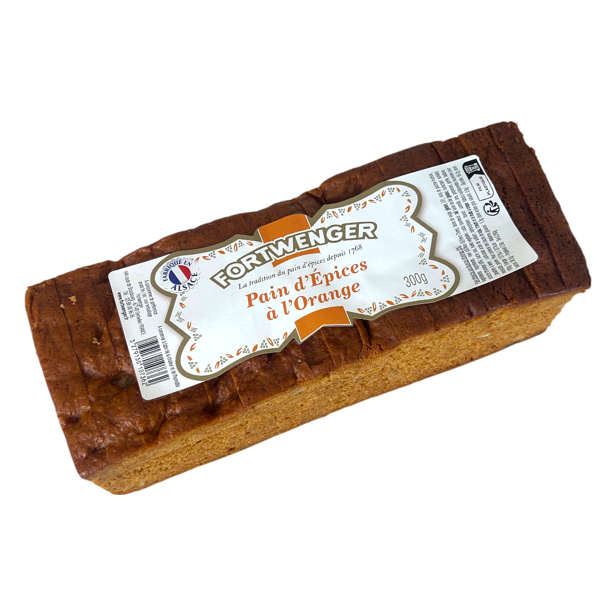 Pain d'épices à l'orange 300g