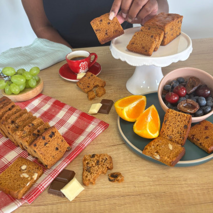 Pain d'épices aux amandes et noisettes 200g
