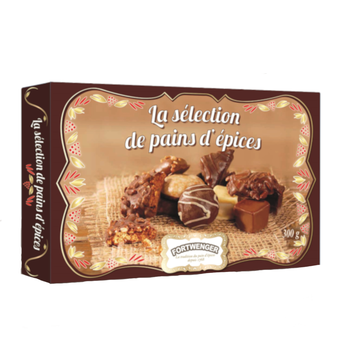 Boîte La séléction de Pains d’épices 300g