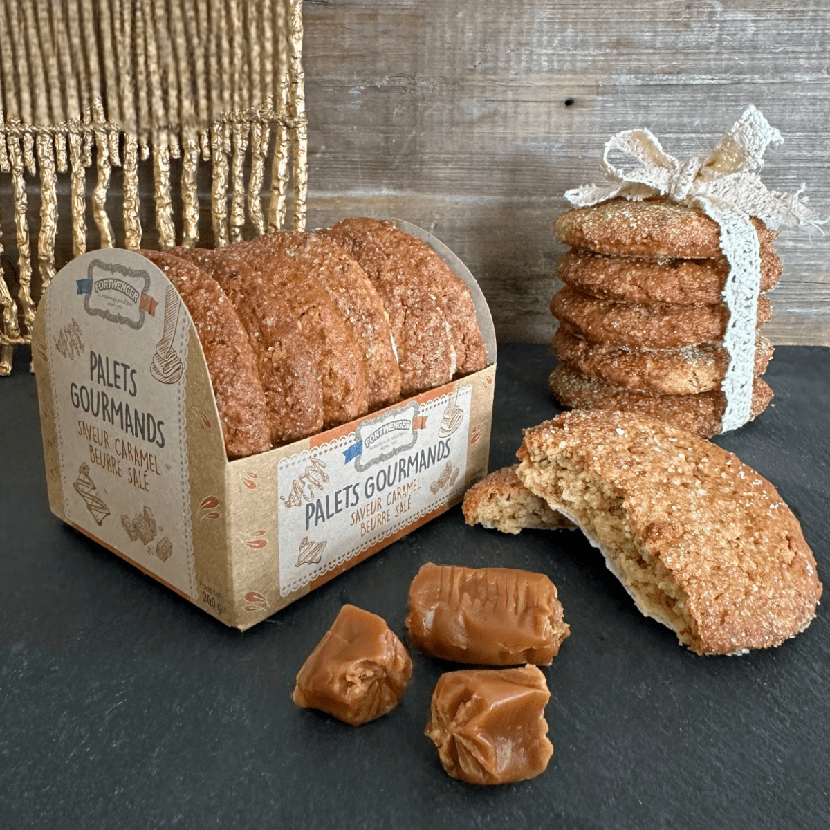 Palets gourmands Caramel beurre salé 200g
