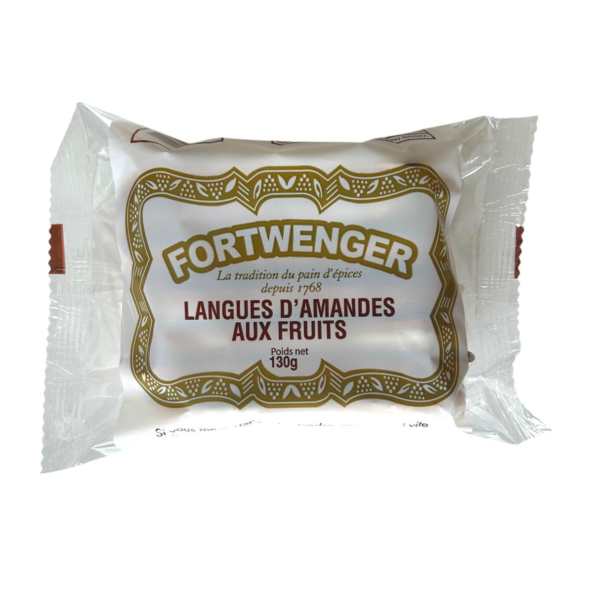 Langues d'amandes aux fruits 130g