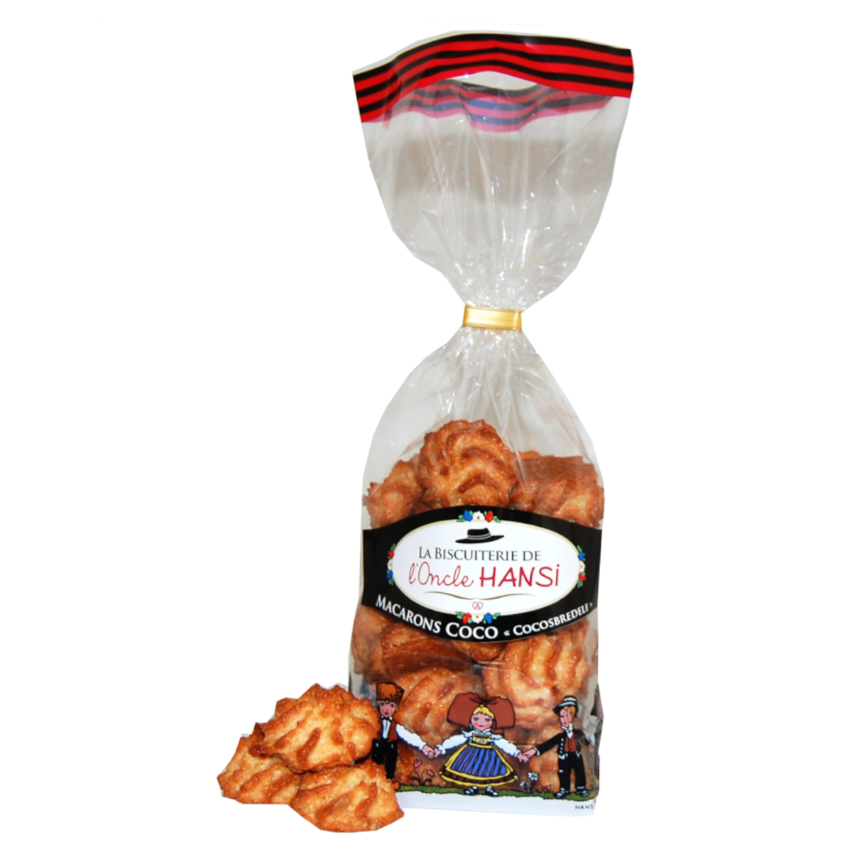 Macarons coco Biscuiterie de l'Oncle Hansi 200g