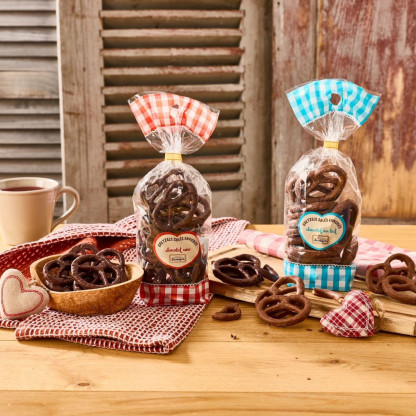 Bretzels chocolat au lait 100g