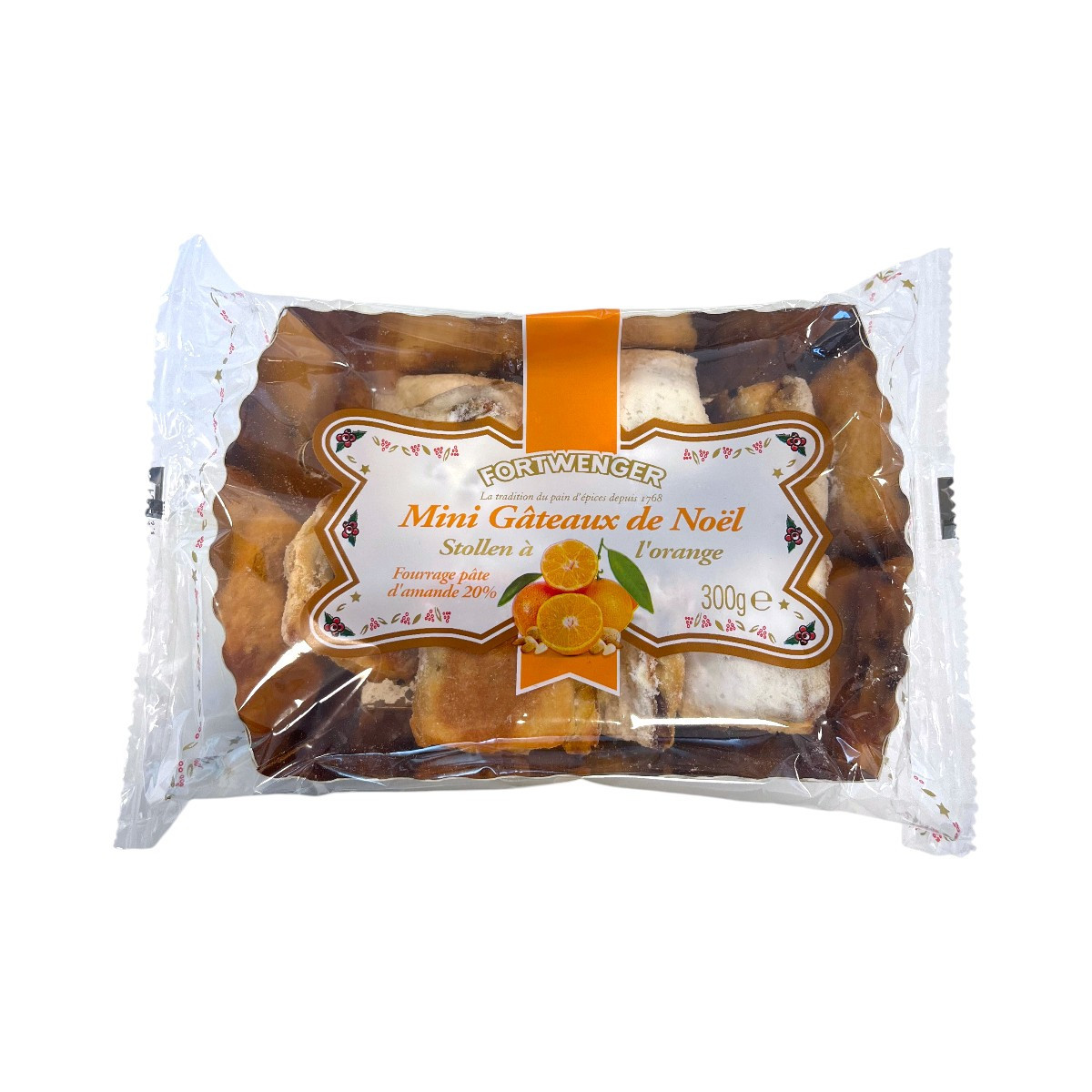 Bouchées de Stollen orange 300g