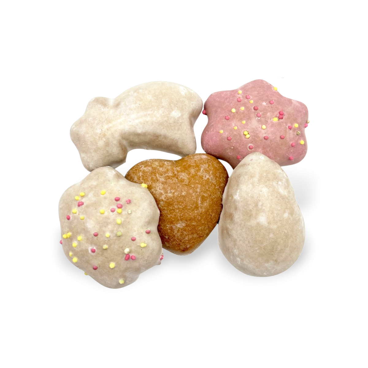 Sachet assortiment de pains d'épices au sucre 250g