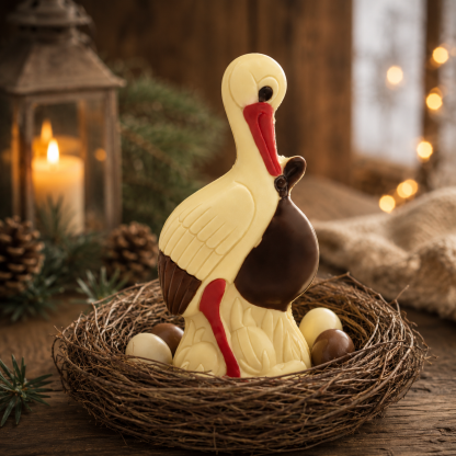 Petite Cigogne - Chocolat blanc 150g